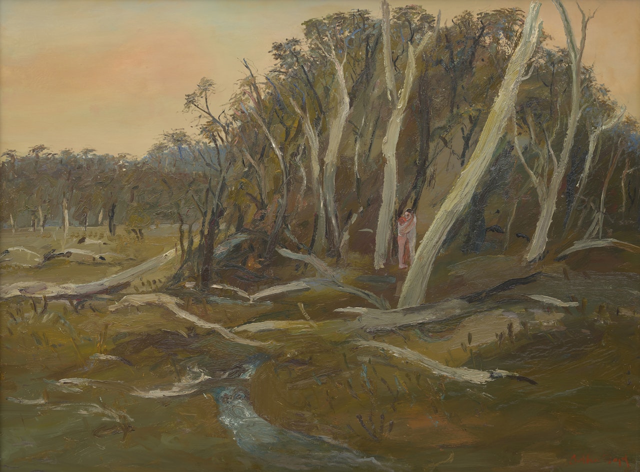Landscape with Lovers by Arthur Merric Bloomfield Boyd