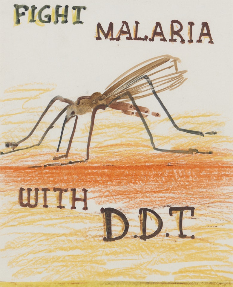 Fight Malaria with D.D.T by Sidney Nolan