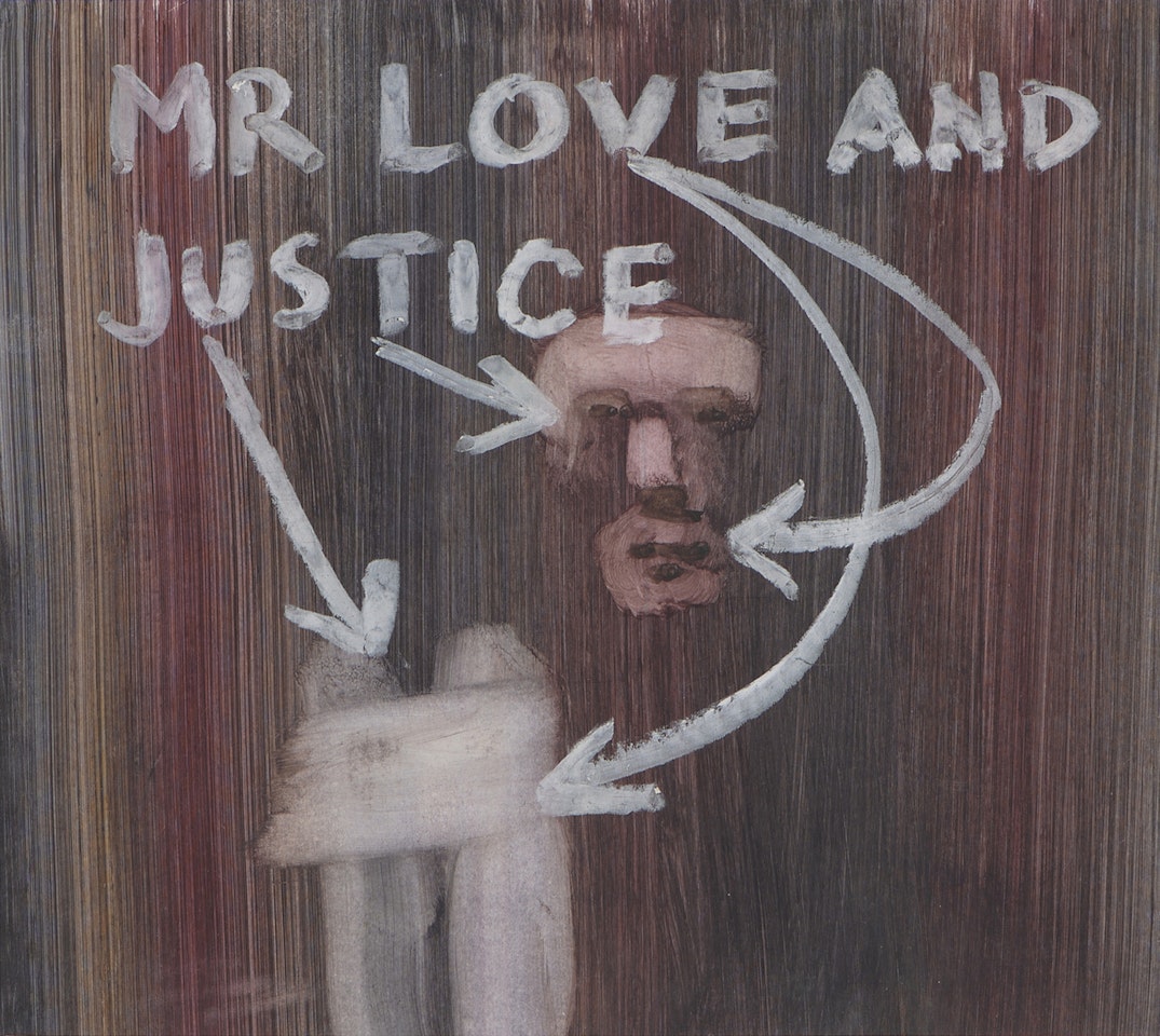 Mr. Love and Justice by Sidney Nolan