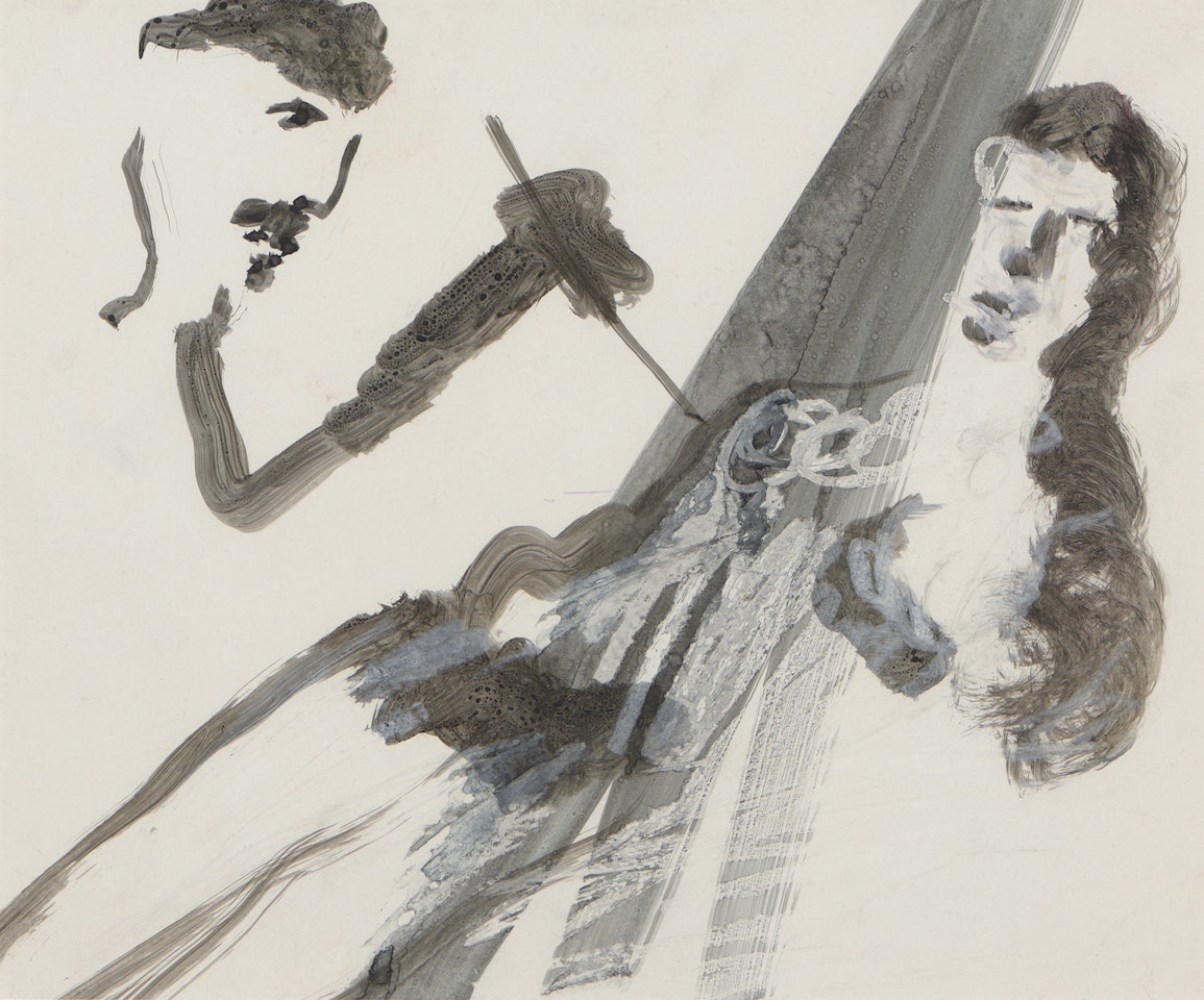 Artist and Model by Sidney Nolan