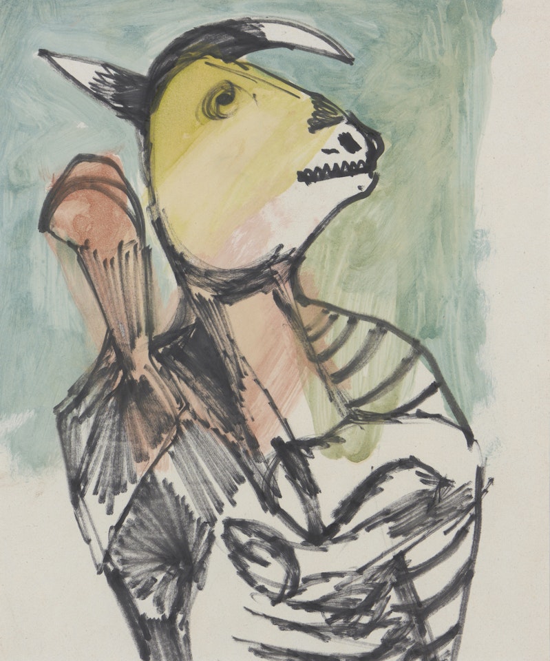Drought Animal by Sidney Nolan