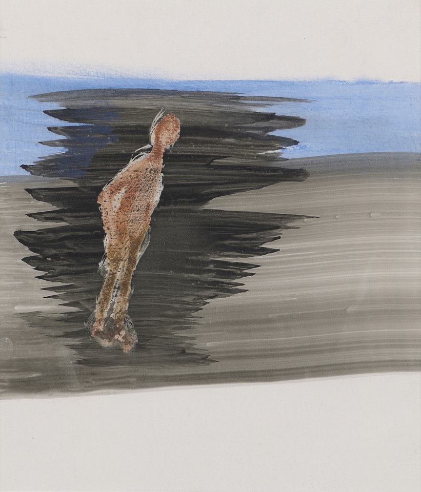 Figure by the Water by Sidney Nolan