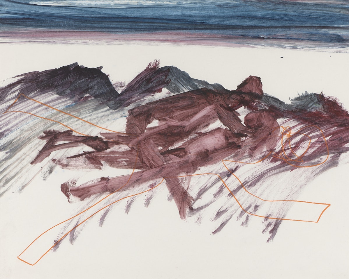 Figures in Landscape by Sidney Nolan