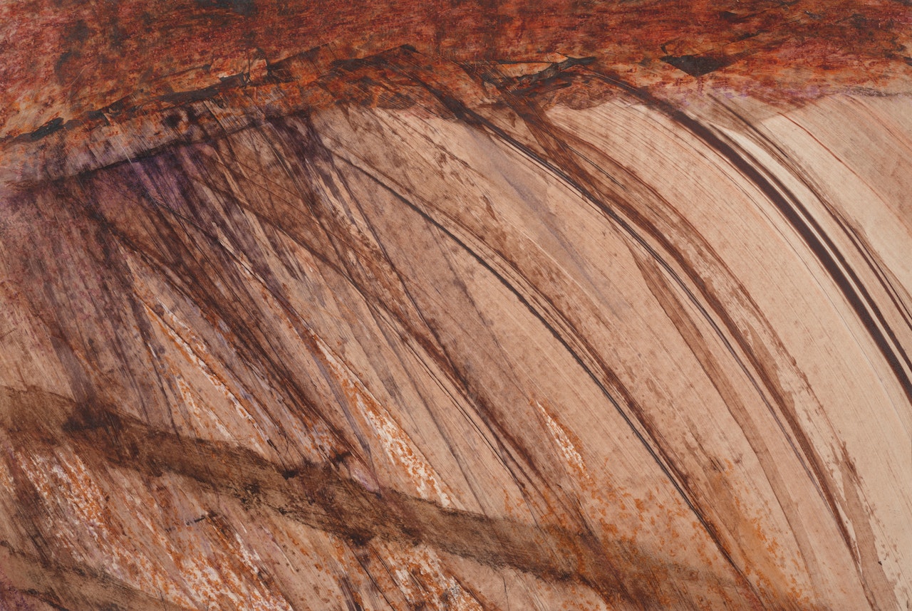 Central Australia (Snake Fault) by Sidney Nolan
