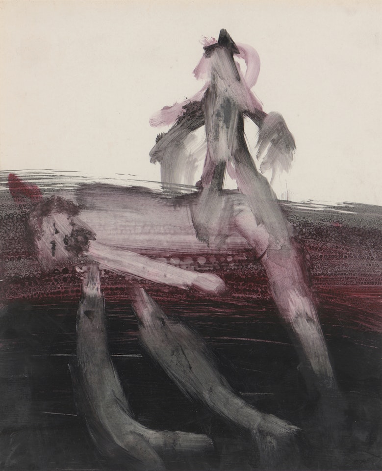 Figure and Fish by Sidney Nolan