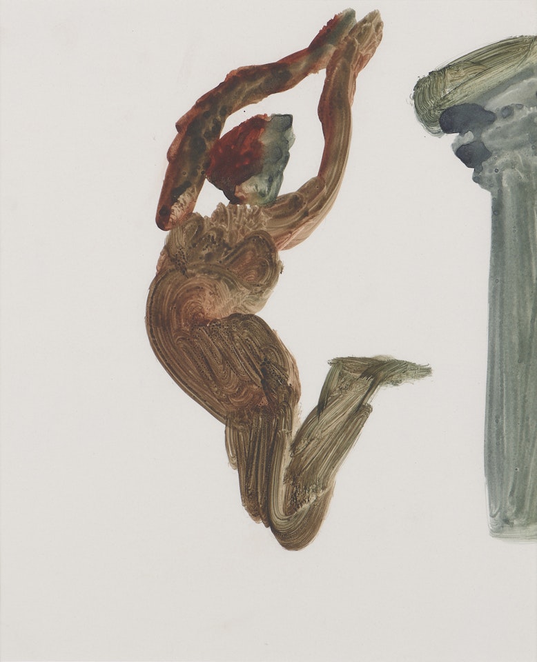 Leaping Figure, The Guide by Sidney Nolan
