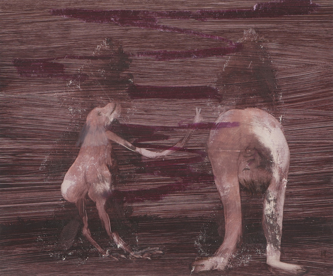 Monkey and Acrobat by Sidney Nolan