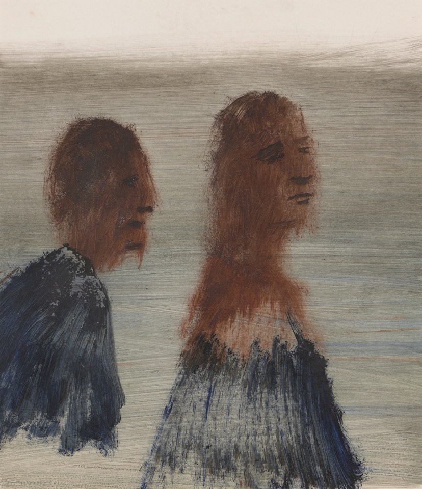 Two Figures by Sidney Nolan