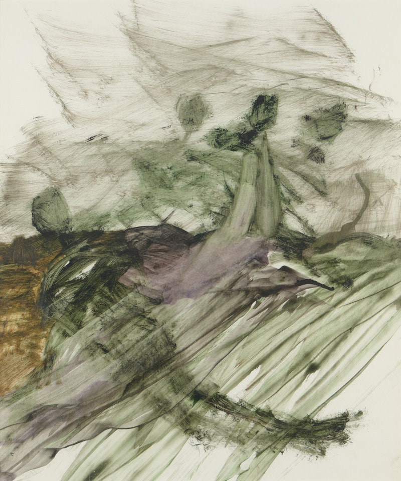Leda and the Swan by Sidney Nolan