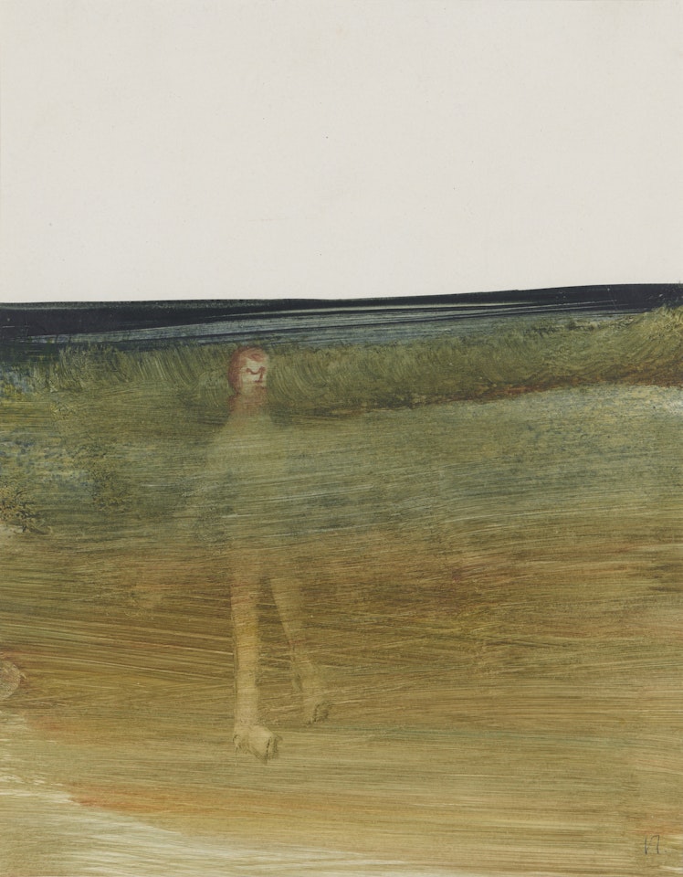 Figure and Landscape by Sidney Nolan
