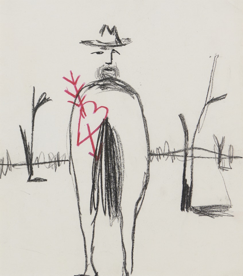 Cupid"s Arrow, Man and Horse by Sidney Nolan