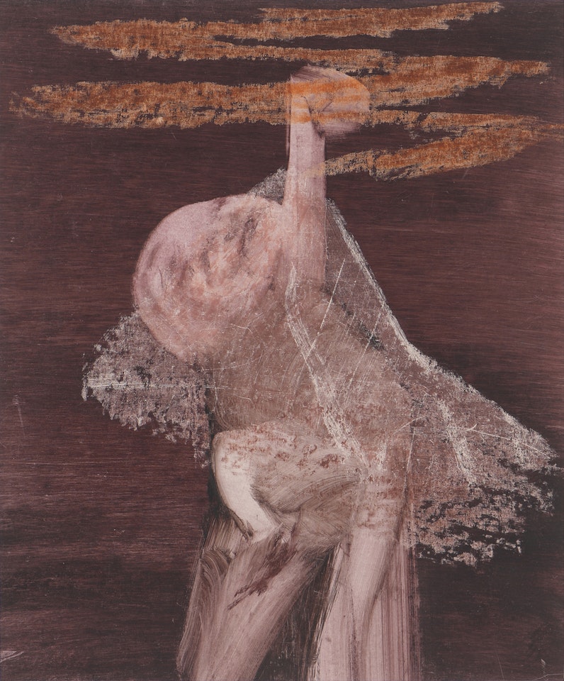 Figure with Upturned Face by Sidney Nolan