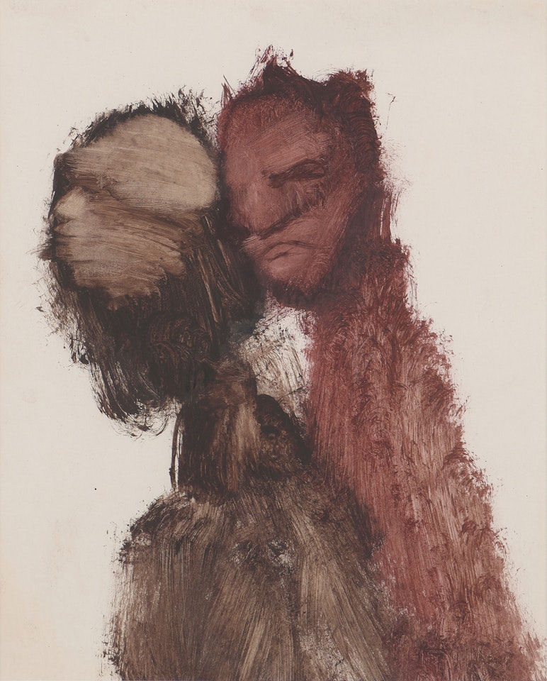 Two Figures by Sidney Nolan