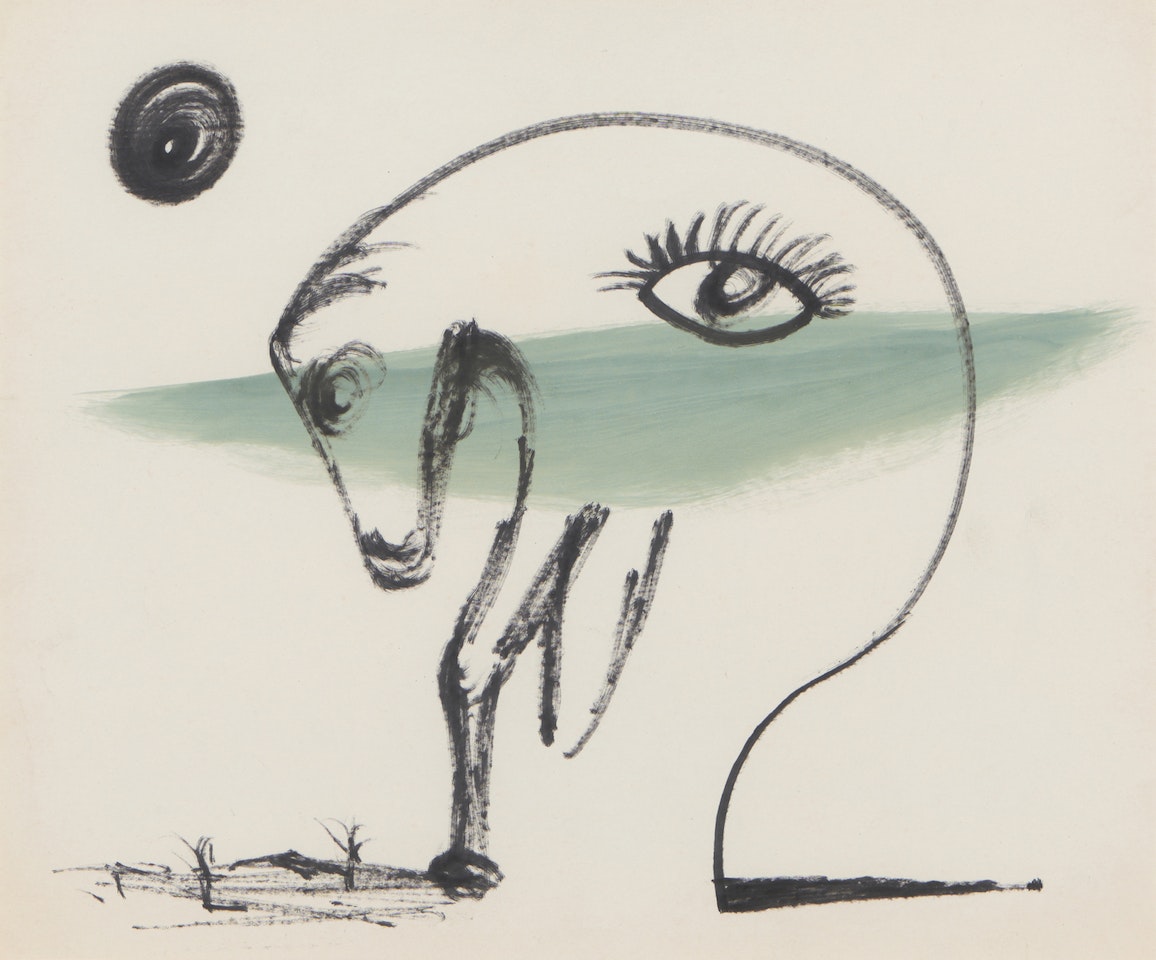 Horse-Form 1955 by Sidney Nolan