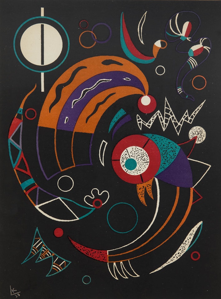 Comets by Wassily Kandinsky