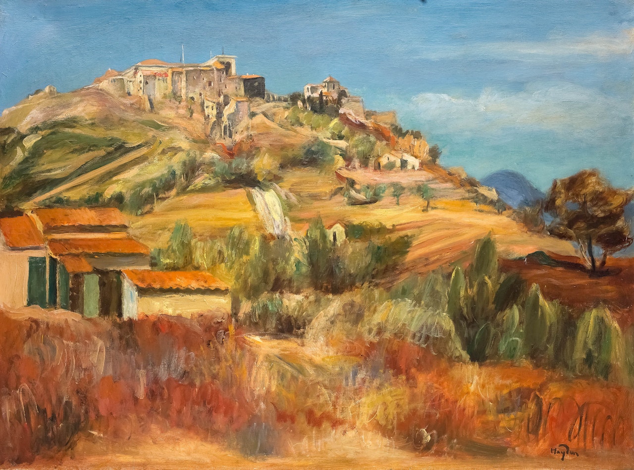 Six-Fours Hill near Sanary by Henri Hayden