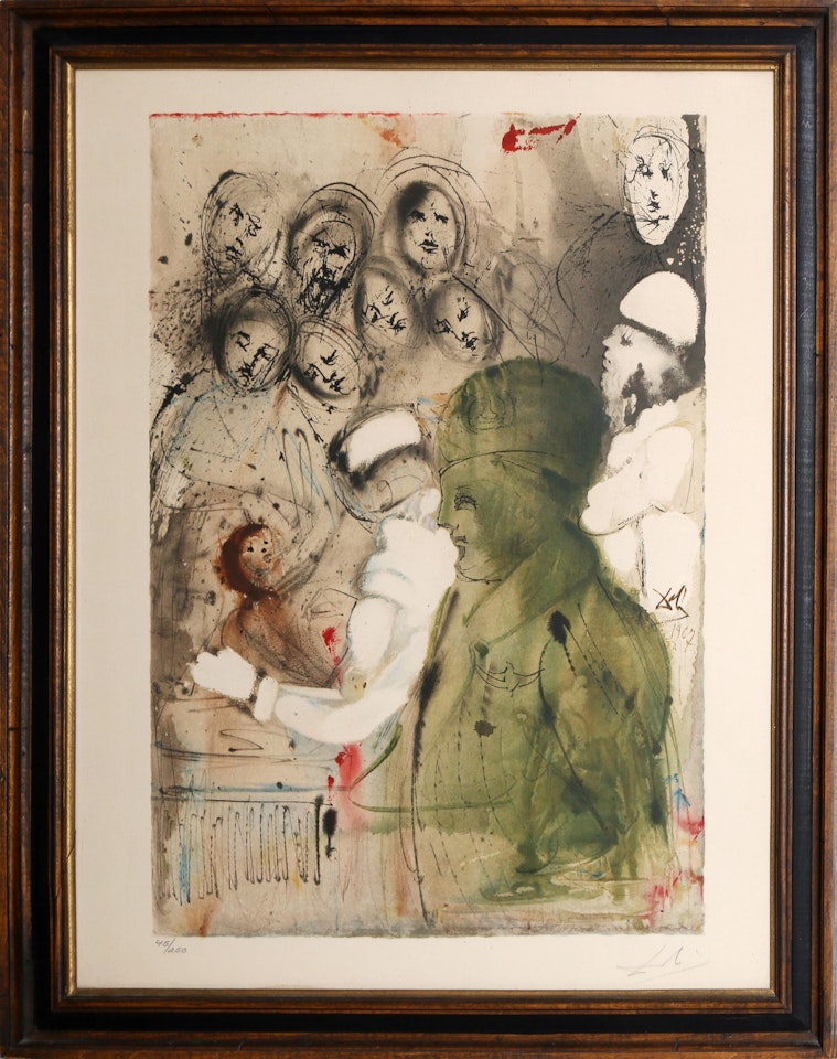Eternal Circumcision from Aliyah Series Aliyah by Salvador Dali