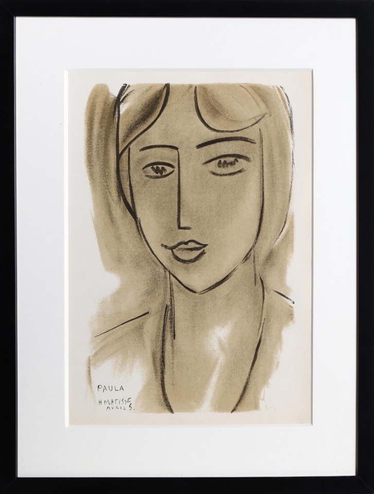 Paula; The Gallery of Women by Henri Matisse