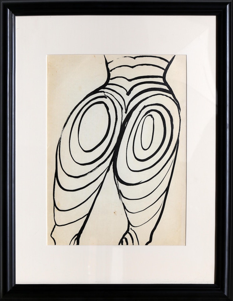 Derrier from Derriere Le Miroir by Alexander Calder