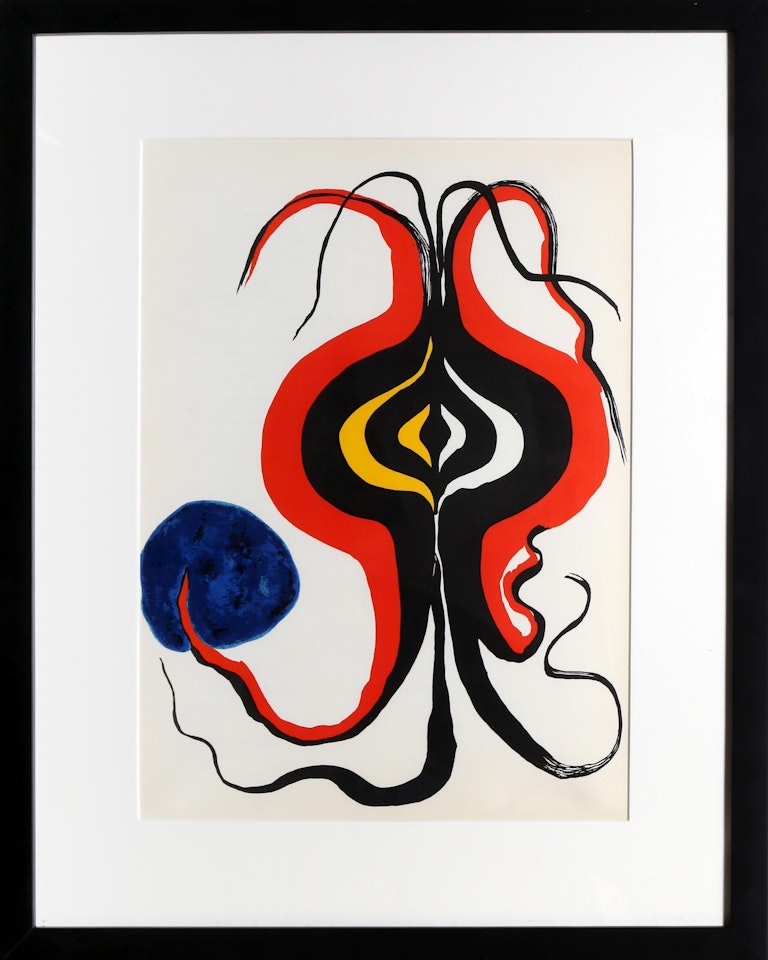 The Onion from Derriere Le Miroir by Alexander Calder