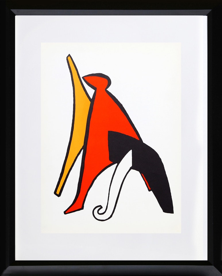 Stabiles V from Derriere Le Miroir by Alexander Calder