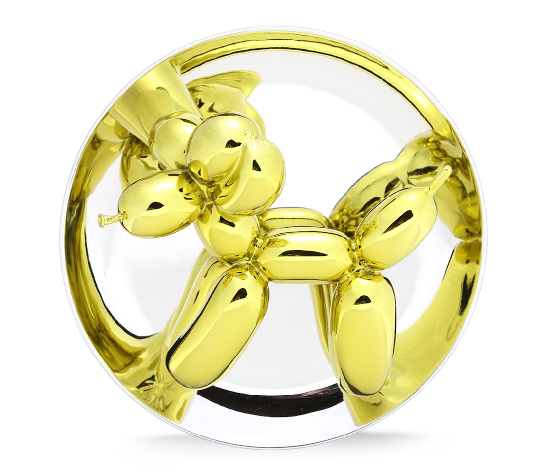 Balloon Dog (Yellow) by Jeff Koons