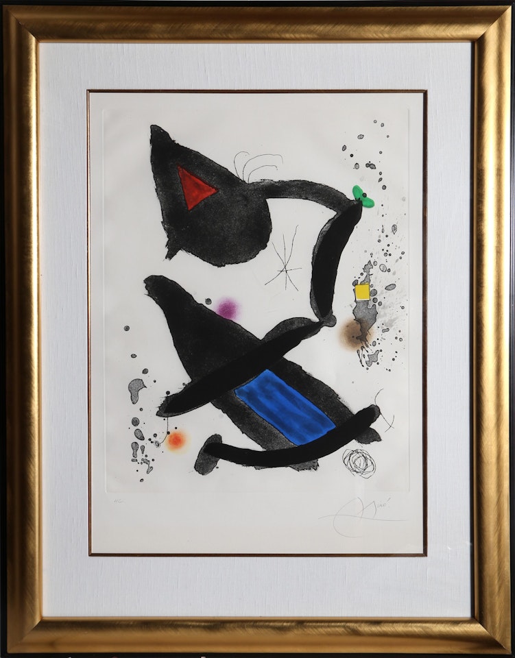 Le Roi David (King David) by Joan Miró