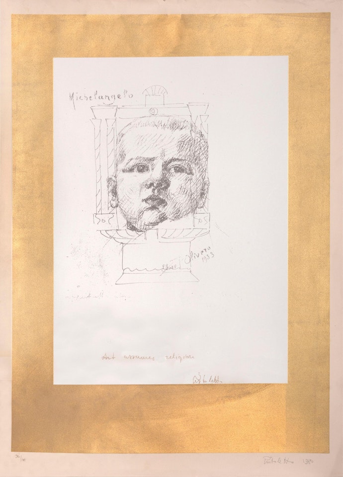 No. 4; I Am the Third by Michelangelo Pistoletto