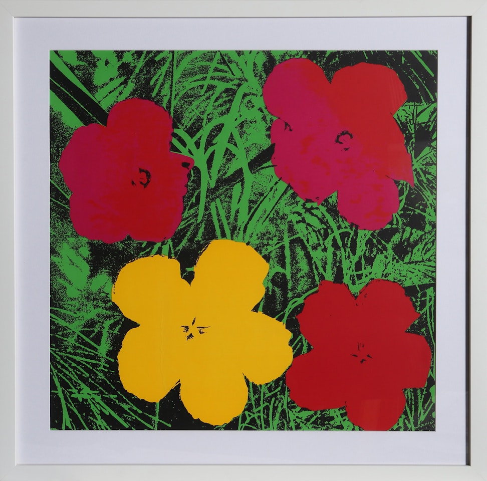 Flowers 1964 by After Andy Warhol