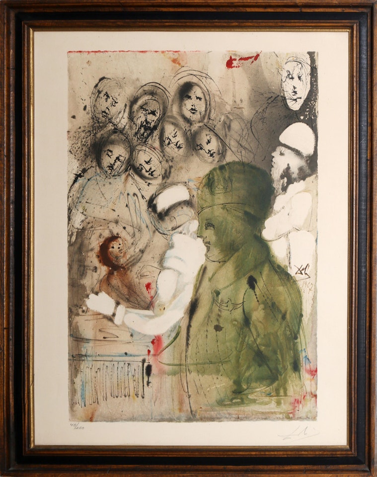 Eternal Circumcision from Aliyah Series; Aliyah by Salvador Dali