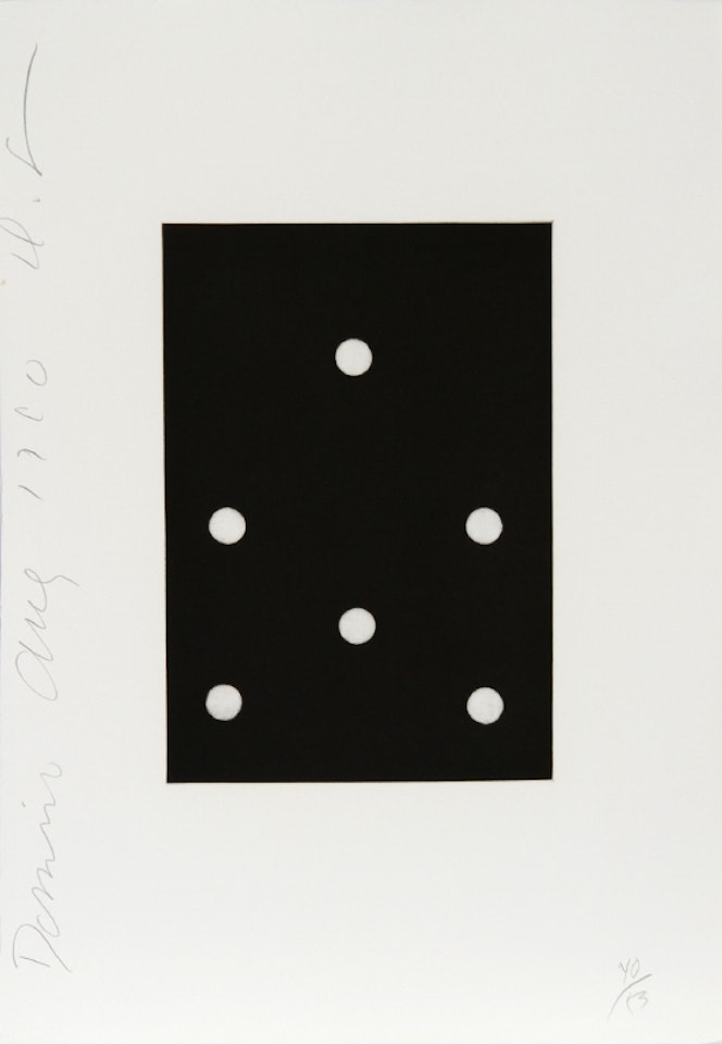 Dominoes Portfolio - 17 by Donald Sultan