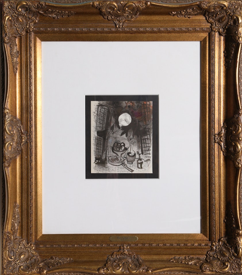 Nature Morte Brune from Lassainge by Marc Chagall