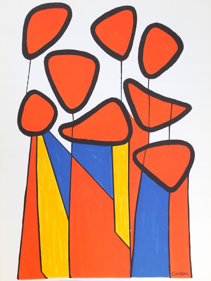 Untitled from the XXe Siecle Homage to Calder special issue by Alexander Calder