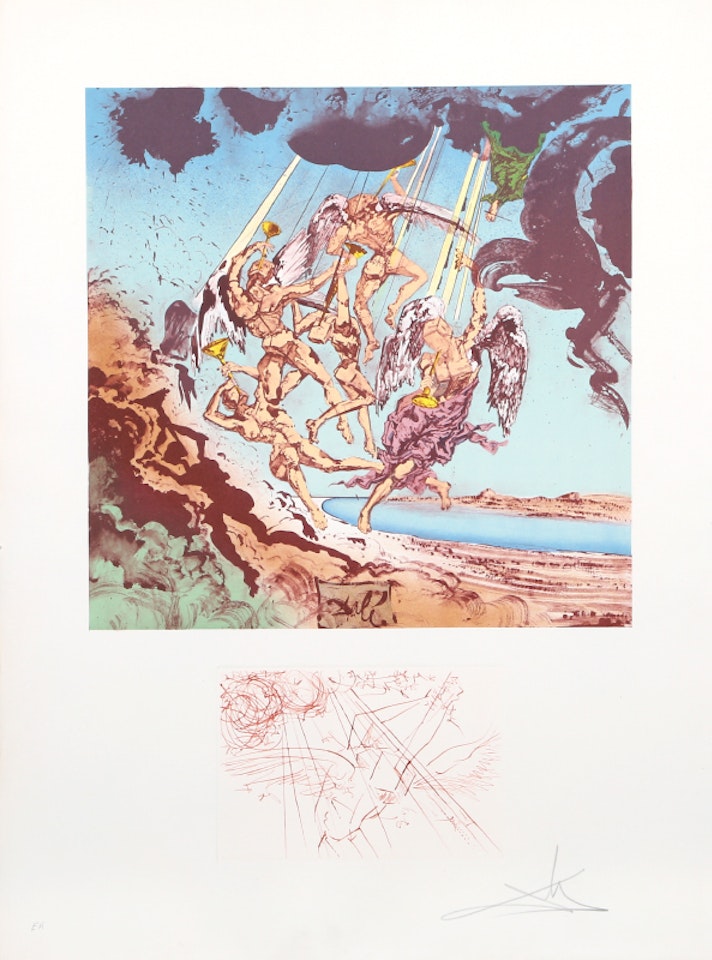 Return of Ulysses from Homage a Homere by Salvador Dali