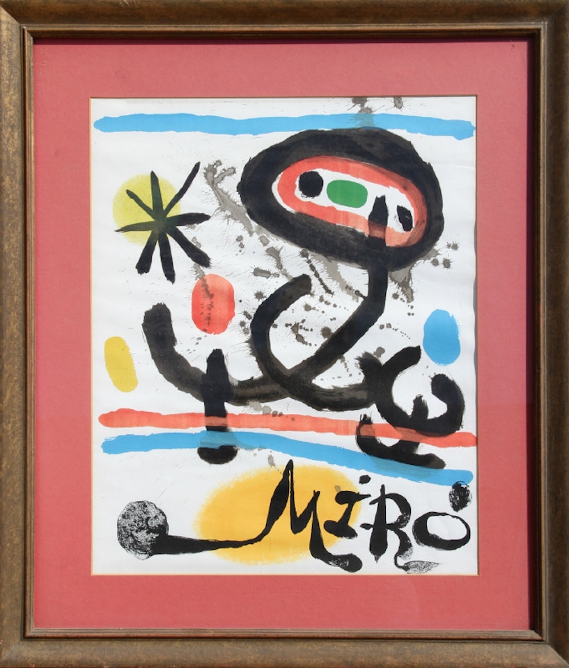 Galerie Maeght Exhibition by Joan Miró