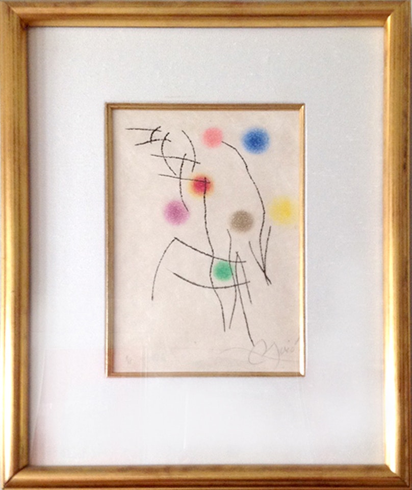 Miranda la Spirale No. 4 (C. 245) by Joan Miró