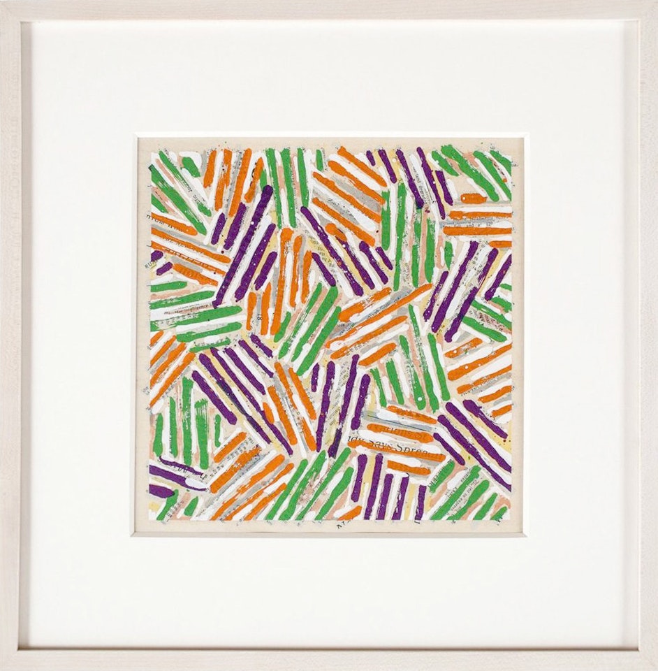 Cross Hatch (Untitled ULAE S.13) by Jasper Johns