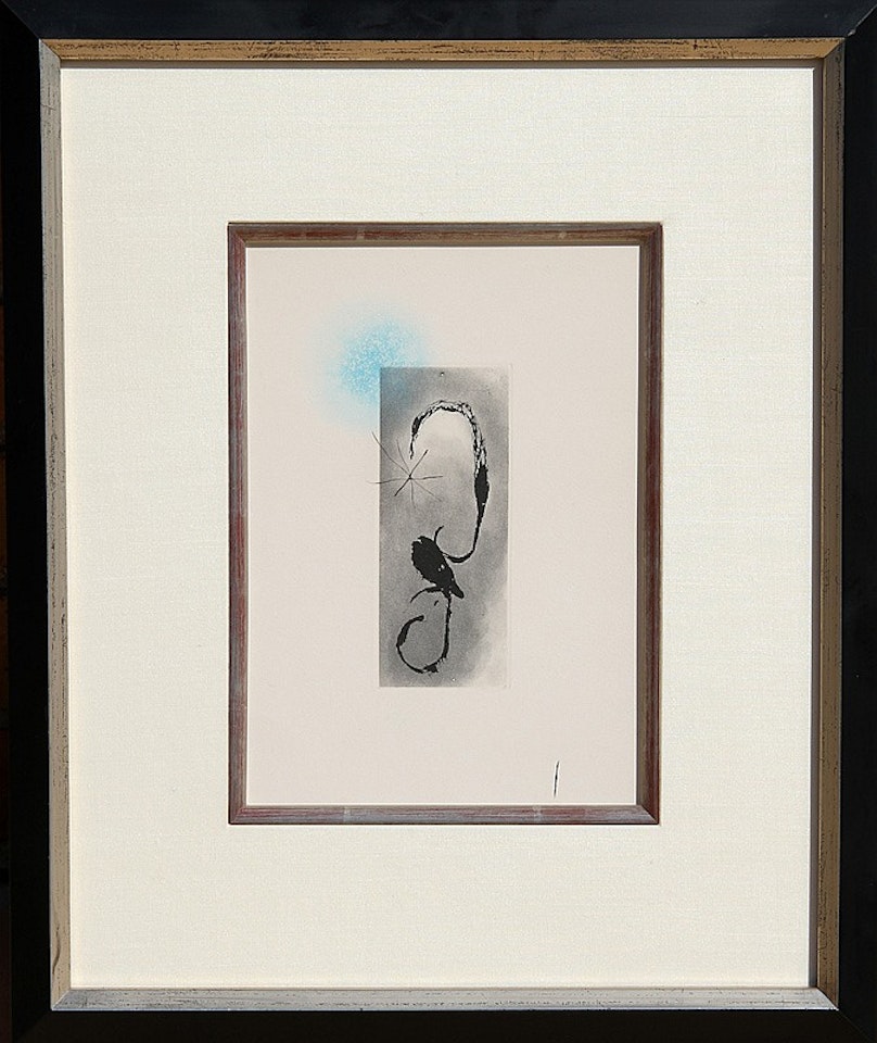 Sans le Soleil, malgre les autres astres, il ferait nuit from Heraclitus of Ephesus by Joan Miró