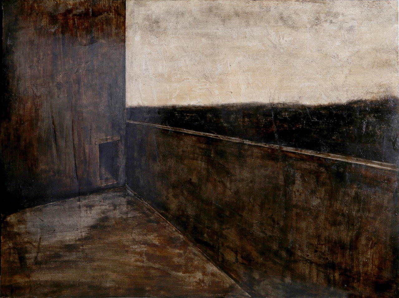 Untitled - Building Backyard by Joan Nelson
