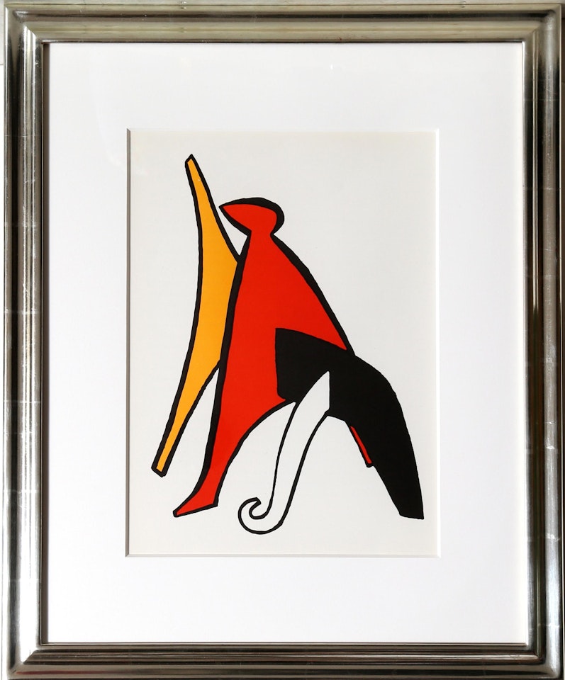 Stabiles V from Derriere Le Miroir by Alexander Calder