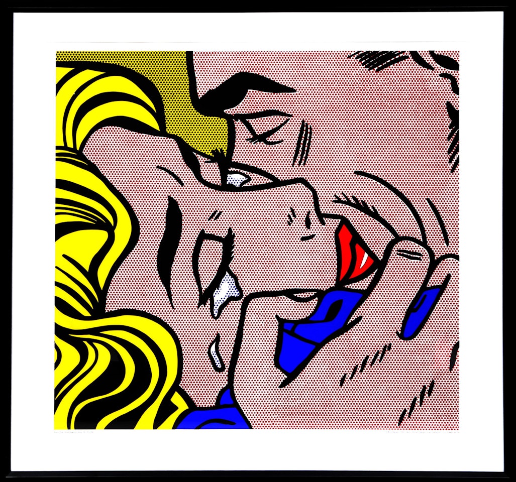 Kiss V by Roy Lichtenstein