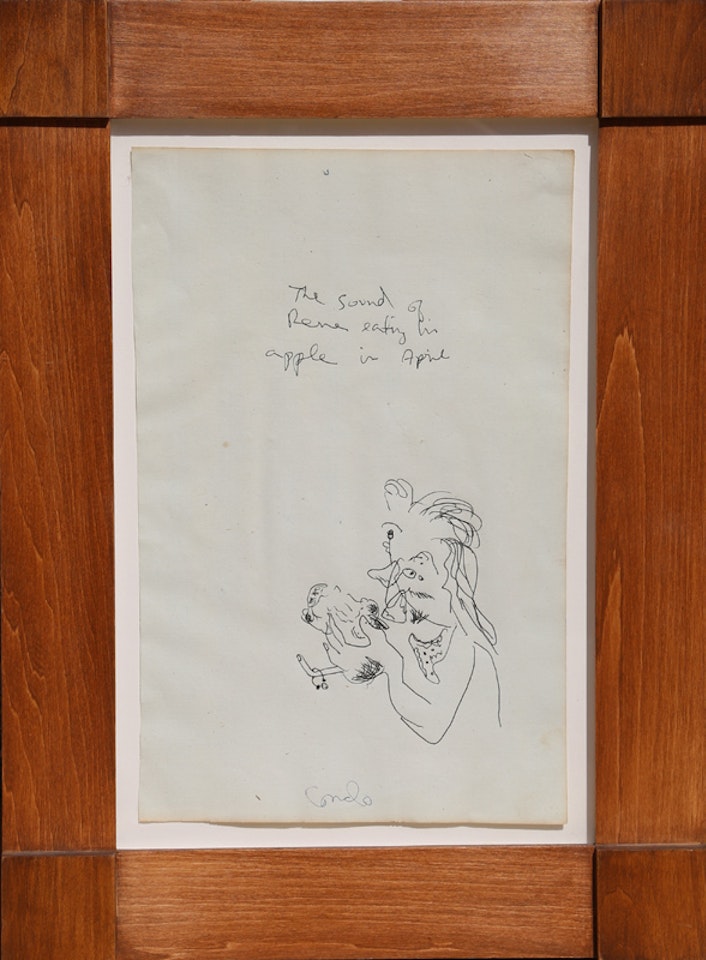 The Sound of Rene Eating his Apple in April by George Condo