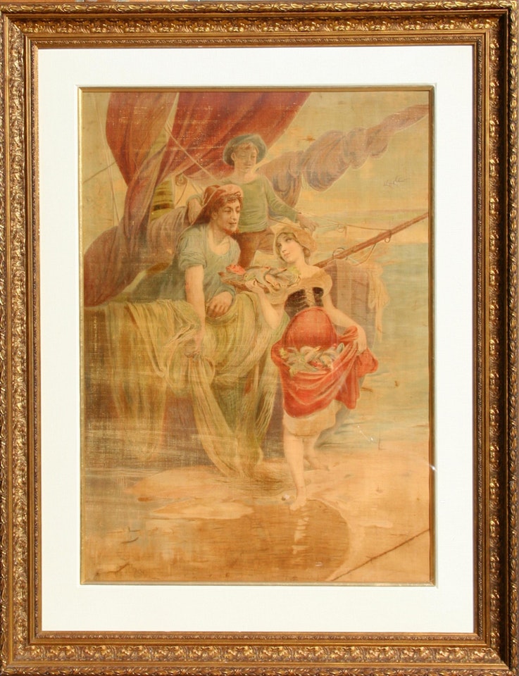 Peche by Alphonse Mucha