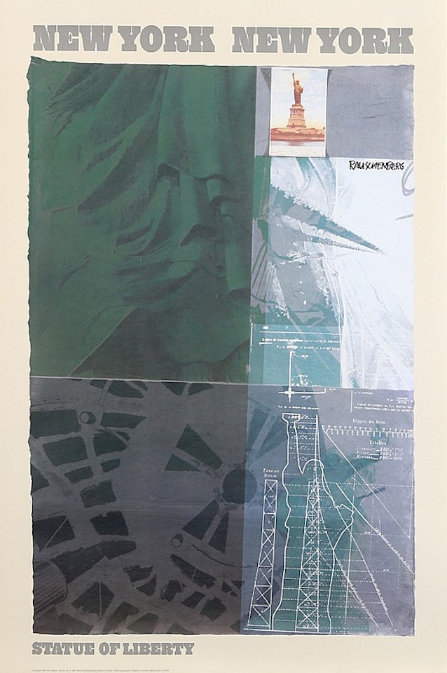 Statue of Liberty by Robert Rauschenberg