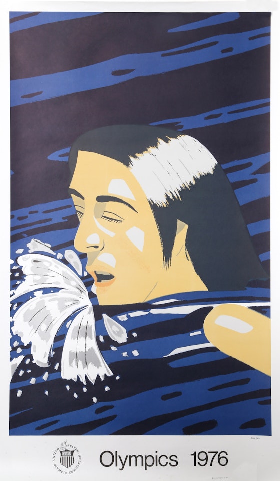 The Swimmer for the Olympics by Alex Katz