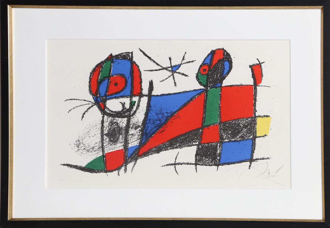 Lithographs II (M. 1042) by Joan Miró