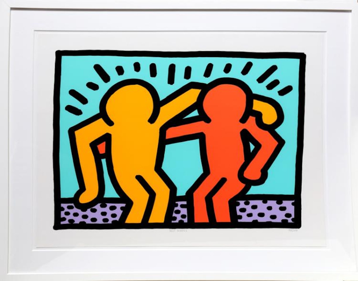 Best Buddies by Keith Haring