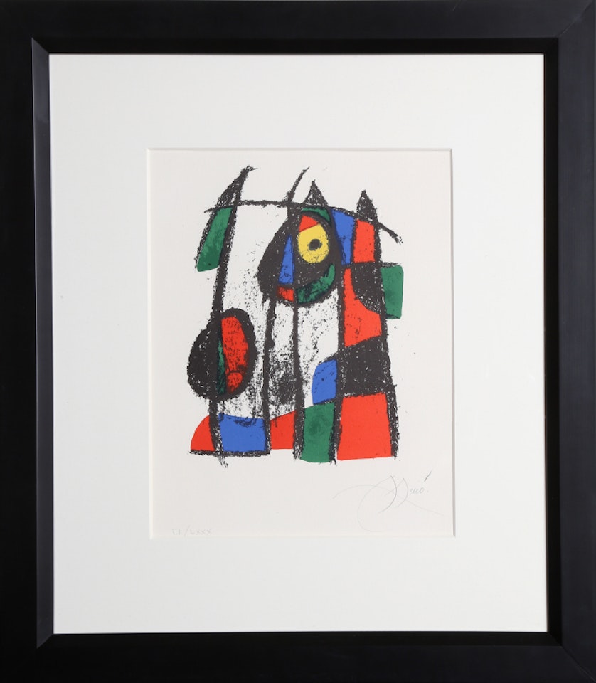 Preface de Raymond Queneau - Lithographe II by Joan Miró