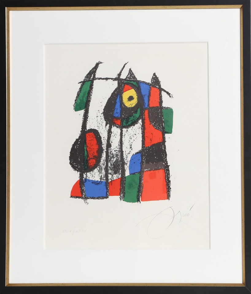 Lithograph II (M. 1043) by Joan Miró