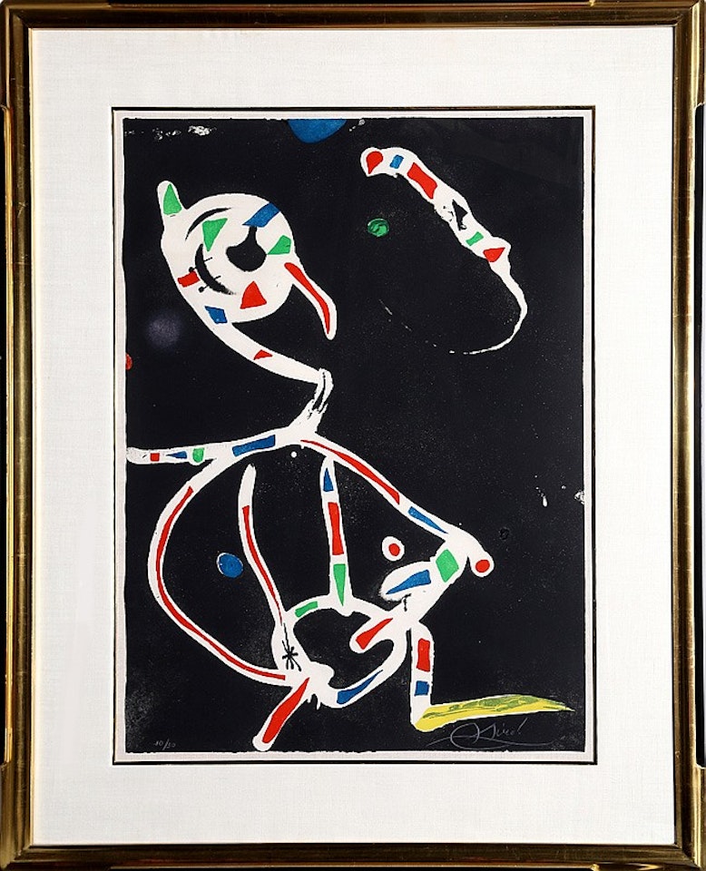 La Traca III (Fireworks III) by Joan Miró